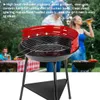 Griglie per barbecue portatili Patio Barbecue Braciere a carbone Acciaio inossidabile Casa Campeggio all'aperto Picnic Strumenti per barbecue Cornice di stoccaggio in metallo 210724