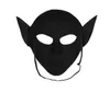 Halloween Mardi Gras Party Horror Half Face Mask for Adult Men & Women EVA Masquerade Ball Props HD13057