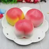 Декомпрессионная игрушка розовый персик Squishy Aragrance Jumbo Kawaii ароматизированные Squishies медленные поднимающиеся игрушки анти стресс украшения FM22