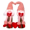 2021 Valentines Day Gnome Plush Doll Scandinavian Tomte Dwarf Toys Valentine's Gifts for Women/Men Wedding Party Supplies