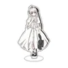 Portachiavi Anime Uomo Yosuga No Sora Portachiavi Donna Cartone animato Portachiavi carino In piedi per regalo per bambini Metallo creativo Trendy Porte Clef