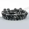 2pcs Hematite Tiger Eye Beads Bracelets Handmade Adjustable Men Health Protection Energy Stones Couple Distance Bangles Jewelry