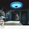 Plafoniera a LED APP con altoparlante Bluetooth 36W Music Party Lamp Deco Apparecchio di illuminazione per camera da letto con telecomando