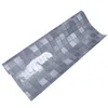 Adesivos de parede 1 rolo mosaico design telha à prova de óleo auto-adesivo ornamento elegante para cozinha
