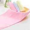 10pcs / lot enfants serviette dessin animé en relief 25 * 50cm serviette de lavage pour enfants absorbant l'eau polissage séchage chiffons T2I52095