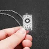 Stainless Steel Cards Pendant Necklace The Sun Divination Necklace Jewelry