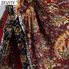 Mulheres Vintage Totem Estampa de Flor Bainha Irregular Sarong Saia Faldas Mujer Feminino Lateral Laço Amarrado Retro Court Vestidos QUN767 210416