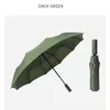 10 Bones Strong Wind Resistant Folding Automatic Rain Umbrellas Business Gentleman Sunshade Umbrella Big Parasol