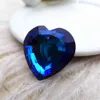 22mm Oostenrijk Glasvorm Kralen Rhinestone Crystal Facet Heart Hanger Druppels Sieraden Maken Ketting Oorbellen DIY