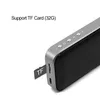 Tragbare Lautsprecher AEC Wireless Bluetooth-Lautsprecher Mini-Stil Pocket-Size-Musik-Soundkarton mit Mikrofonstütze TF-Karte