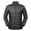 Bang Feather Jacket Man Ultra Light Down Men Winter Coat Duck Windbreaker Stand Collar Parka met draagtas 210910