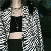 zebra-anzug jacke