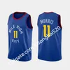 2021 Print Men's Women Kids Jersey College Blå Alla spelare Nikola 27 Jokic Bol Bol Jamal Murray Zeke Nnaji City Basketball Jerseys Uniform