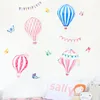 祭りの誕生日パーティーの装飾子供部屋漫画壁画芸術のための壁のステッカーカラフルな気球蝶デカール