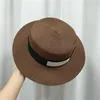 デザイナー麦わら帽子ファッション高級デザイナーバケットハット男性レディースメンズフィット帽子夏の刺繍野球帽