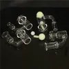 Quartz TERP SLURPER BANGER FULLT SWEST Nail Rökning Hookah med 2 mm tjock fasad Top Domeless Konstverk Spin Terps Vakuum Nails