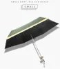 Küçük Boy Mini Cep Kadın Şemsiye Erkek Adam Ultralight Yağmur Güneş Şemsiye Kızlar Anti UV Taşınabilir Katlanır Şemsiye