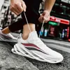 Marka Mężczyźni Sport Buty Buda Budki Sneakers Mężczyźni Niepoślizgowe Jogging Casual Męskie Obuwie Szkolenia Outdoor Mieszkania Mężczyzna Footwearf6 Czarny Biały