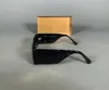 Projektanści okulary przeciwsłoneczne dla kobiet mężczyzn Styl letni 0811 Anti-Ultraviolet Prostokąt przeciwsłoneczny retro płyta Quare pełna ramka damskie okulary mody losowe pudełko