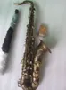 Bass Saxofone tenor saxofone de alta qualidade cópia de cópias profissionais instrumentos musicais simulação de cobre de latão com casos de bocais