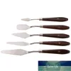 5 pcs ferramentas de cozimento de aço inoxidável pastry bolo creme mixer raspador spatula diy cozinha cozimento pastelaria ferramentas de fábrica preço especialista qualidade mais recente estilo original