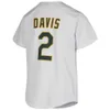 Baseball Jersey 2 Davis 23 Profar 10 Semien 22 Laureano 19 Phegley 18 Pindercグリーングレーホワイトメンズ女性若者