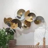 Decoratieve objecten beeldjes Chinese stijl woonkamer wandlamp luxe decoratie opknoping stuk smeedijzeren creatieve veranda retro