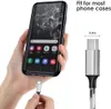 Superlång 3M/10ft snabba laddningskablar Snabb laddare Strömkabel Snabb laddning för iPhone/Android/Type-C/Micro USB-kabel med datasynkronisering USB-portanslutningar