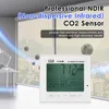 Gasanalysatoren Kohlendioxid-Detektor Hochpräziser CO2-Konzentrationsmonitor Desktop-Innenluftqualitätstester LCD-Display