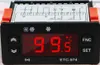 Etc-974 mini controlador de temperatura geladeira termostato regulador termostegulador termocorro ntc dual sensor 220v 40% off 210719