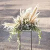 Natürliche Getrocknete Blumen Reed Big Pampas Grass Blumenstrauß Hochzeit Blume Zeremonie Dekorative moderne Dekoration