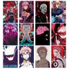 200 stks Gitaar Anime Poster Waterdichte Stickers Cartoon DIY Graffiti Decals voor Motorfiets Auto Bagage Ipad Telefoon Scooter Games Skateboard Notebook Toys Gift Decal