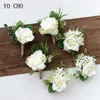 flor de seda boutonnieres