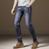 Lente zomer skinny jeans mannen slim fit denim joggers stretch mannelijke jean potlood broek blauwe heren jeans mode casual hombre 28-38 x0621