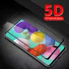 Gebogen volledige hoes beschermend glas op voor Galaxy A50 -schermbeschermer A51 A91 A70 A71 A30 A20 A10 S Mobiele telefoonbeschermers