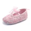 First Walkers Spring Summer Baby Girl Bow Princess Shoes Born Embroidery Flower Infant Toddler Soft Anti-slip Sole
