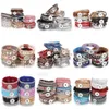 10pcs/lot Wholesale Snap Jewelry Bracelets for Women Braided Leather 18mm Snap Bracelet DIY Interchangeable Snap Button Bracelet 210910