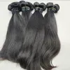 Оптом Weaves 500G / лот 5 шт. Индийская оптоваявижка Weaves шелковистые прямые окрашиваемые 100% человеческие волосы