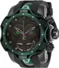 138 Rezerv Modeli - 26790 DC COMICS Joker Venom Sınırlı Edition Swiss Quartz Watch Chronograp Silikon Kemer Kuvars Saatler2751