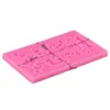 Cake Tool Filbake Siliconen vormen Lace Relief Form Baking Mold voor mousse chocoladekaars zeep fondant decoreren