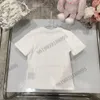 White Designer Kids Luxury Summer Highend Tshirts Custom Dyed High Pressure Printed Bear Pattern T Shirts Boys and Girls Top Tee1058838