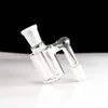 Rookbuizen 14 mm gewricht Glasolie Burner Water Bong voor Dab Rigs Ash Catcher Smoke Collector Filter met siliconenkast