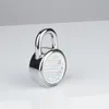 Zinc alloy precision lock Hardened Steel Shackle Dial Combination Luggage Locker turntable passwords padlock gym closet safe disc password locks Anti-Theft