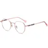 Ashalu 2021 nova moda feminina039s placa mosaico pernas armação de óculos pode ser equipado com vidro míope men039s7XXS3183243