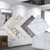 30 * 30cm Modern Marmor Golvplatta Klistermärken Tjock självhäftande väggjord Bakgrundsbilder Badrum Kök DIY Bedroom Heminredning 210929