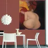 Goldfisch, 1902 von Gustav Klimt Ölgemälde Reproduktion auf Leinwand Sexy nackt Frau Wandkunst für Schlafzimmer, Badezimmer, Hotel, Wohnkultur, Handgemalt, Expressionist