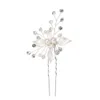 Headpieces Arrival Wedding Hair Pins Bridal Crystals Pearls Headpiece