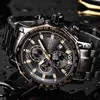 2020 LIGE MENS Horloges Luxe Waterdichte Chronograaf Militaire Sport Horloge voor Heren Datum Analoog Mannelijke Polshorloges Relogio Clock Q0524