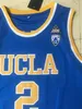 LONZO BALL UCLA BRUINS College Backback Jersey Streetwear Basketbal Jerseys Mannen Hoge Kwaliteit Ademend Gym Kleding Mens Tank Top