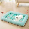 Chien D'été Lit Respirant Étanche Refroidissement Pet Chien Tapis Chien Tapis De Couchage Pour Chiens Chats Pet Chenil 210915